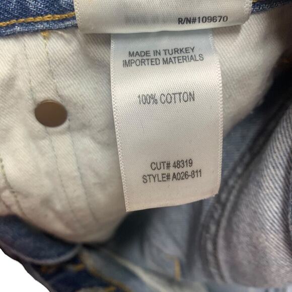 AGOLDE Parker Vintage Cut Off Short Swapmeet SZ XXS - Picture 11 of 11